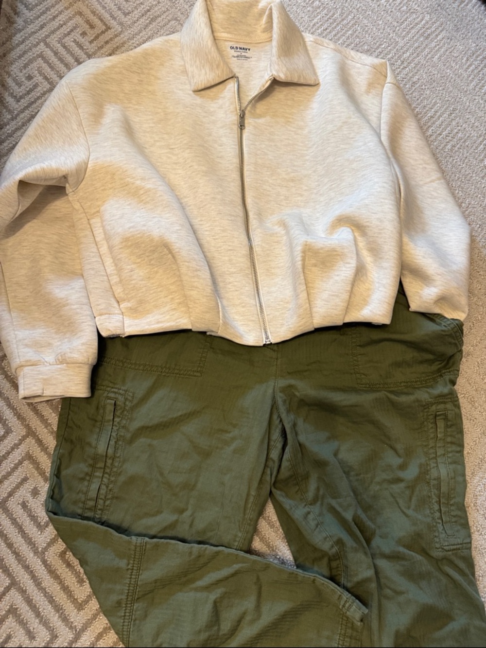 Loft Ann Taylor  Olive Green Cargo Pants